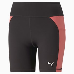 Mallas cortas de entrenamiento PUMA Fit 5" para mujer, PUMA Black-Loveable